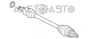 Привод полуось передняя правая VW Passat b7 12-15 USA 2.5 ржавый