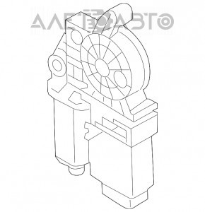 Мотор стеклоподъёмника задний правый VW Passat b7 12-15 USA