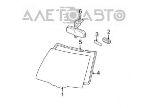 Garnitură de parbriz Lexus RX300 RX330 RX350 RX400h 04-09