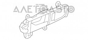 Ручка двери внутренняя передняя левая VW Passat b7 12-15 USA