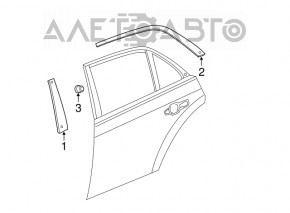 Capac usa laterala spate stanga Chrysler 300 11-