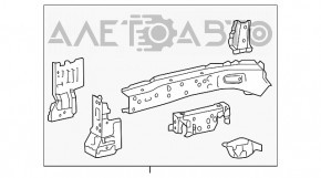 Bara de protecție față dreapta Toyota Prius V 12-17