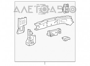 Bara de protecție față stânga Toyota Prius 30 10-15