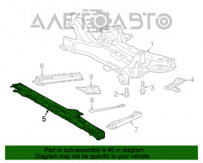 Bara de protecție frontală pentru Lexus CT200h 11-17