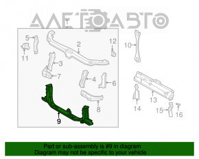 Планка телевизора нижняя Lexus RX300 98-03