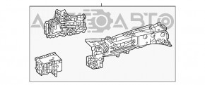 Четверть передняя правая Toyota Highlander 20- серебро без сапожка