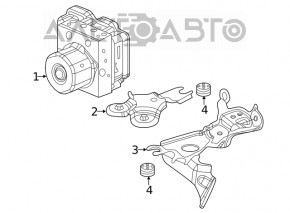 ABS ABS Honda Clarity 18-21 SUA