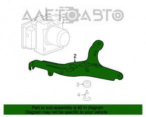 Suport ABS pentru Honda Accord 13-17