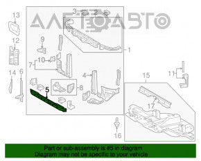 Bara de jos a televizorului Toyota Sequoia 08-16