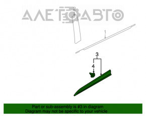 Capac usa fata inferioara stanga Mitsubishi Outlander 16-21