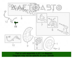 Senzorul ABS din spatele stâng al Acura MDX 17-20 reprezintă