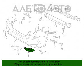 Заглушка птф правая Subaru Forester 14-18 SJ 2.0 OEM