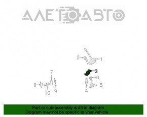 Blocare portbagaj Mitsubishi Outlander 14-21