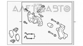 Suport spate stânga Hyundai Santa FE 19-20 AWD