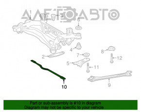 Suport spate pentru subramele Lexus GS350 GS430 GS450h 06-11