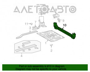 Panoul din spate al unui Lexus GX470 03-09