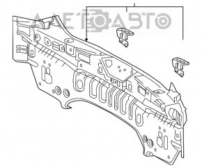 Panoul din spate al Toyota Prius 50 16-