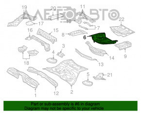 Cutia portbagajului pentru Lexus GS350 GS430 GS450h 06-11 cu suspensie adaptiva.