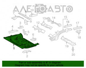 Корыто багажника Lexus NX200t NX300 NX300h 15-21