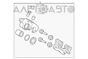 Suport spate dreapta pentru Kia Sorento 16-20 pentru roți de 19 inch.