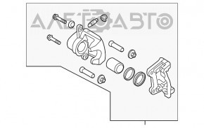 Suport spate dreapta Hyundai Tucson 16-18 awd