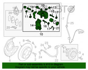 Suport spate dreapta Kia Niro 17-22 HEV electric