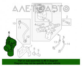 Тормозной усилитель brake booster Kia Optima 11-13 hybrid