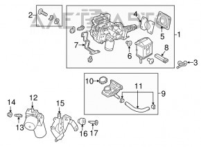 Amplificator de frână Kia Niro 17-22 HEV, PHEV