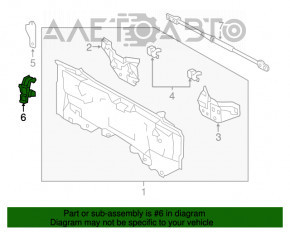 Suport cric Lexus CT200h 11-17