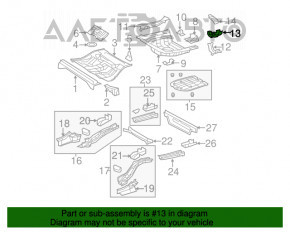 Suport pentru cric Toyota Camry v40