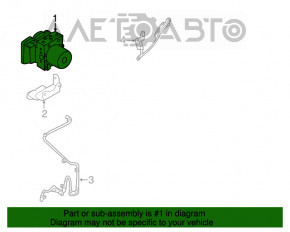 ABS ABS Hyundai Santa FE Sport 17-18 recondiționat, fără adaptiv