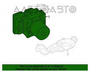 ABS АБС Hyundai Sonata 15-17 без радара