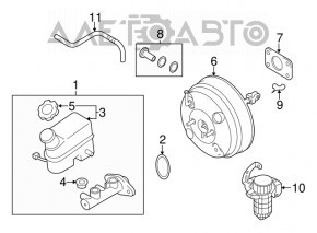 Pompa de vid Hyundai Sonata 11-15