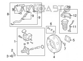 Pompa de vid Hyundai Sonata 15-17 1.6