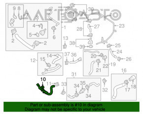 Flanșa lichidului de răcire VW Beetle 12-19 1.8T cu demontare rapidă, nouă, originală OEM