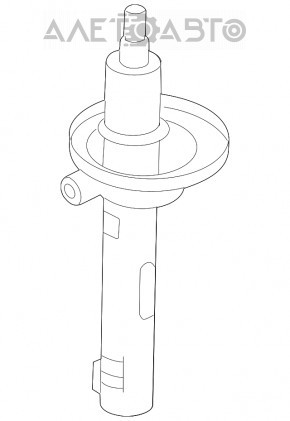 Amortizorul frontal stânga VW Beetle 12-19