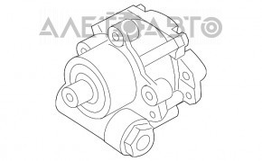 Pompa de direcție asistată hidraulică pentru VW Jetta 11-18 SUA 2.0
