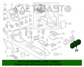 Controlul climatizării VW Beetle 12-19 fără încălzire