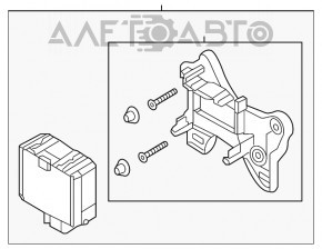 Радар круиз VW Jetta 11-18 USA