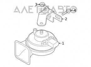 Semnal de înaltă calitate VW Passat b7 12-15 SUA nou OEM original