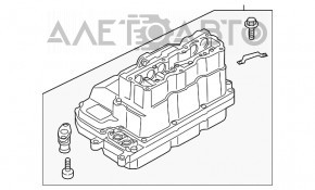 Invertorul VW Jetta 13-16 SUA hibrid