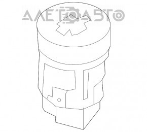 Кнопка Start-Stop VW Beetle 12-19 потёрта