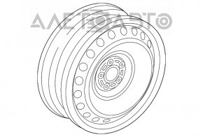 Roata de rezerva pentru Audi A3 8V 15-19 125/70/R18