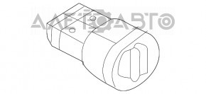 Controlul luminii VW Tiguan 18 - fără PTF nou original OEM