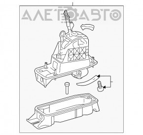 Шифтер КПП VW Jetta 13-16 USA hybrid