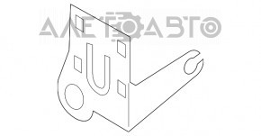 Suport senzor temperatură aer ambiant VW Tiguan 18- OEM original nou.