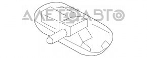 Форсунка омывателя лобового стекла правая VW Passat b8 16-19 USA без подогрева