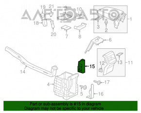 Modulul de control al interfeței multimedia VW CC 08-17