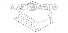 Modulul computerizat al airbag-urilor SRS pentru pernele de siguranță VW CC 08-17