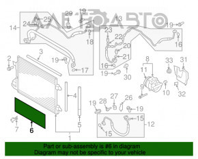 Grila bara de protectie centrala VW Tiguan 09-11, model nou, original OEM